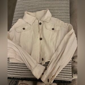 We The Free cropped jacket